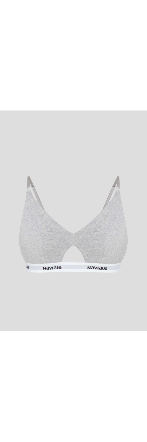 Бюстгальтер безкаркасний для жінок Naviale LU033-02 New york меланж 75 B-0