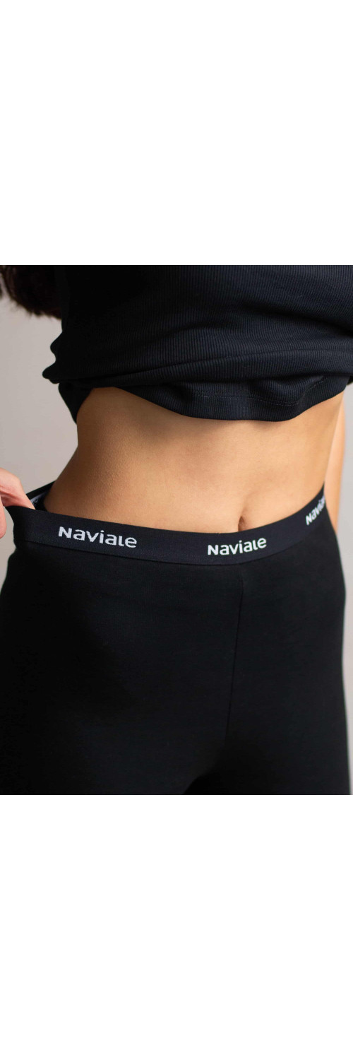 Leggings for women Naviale LH440-01 York black  L-3