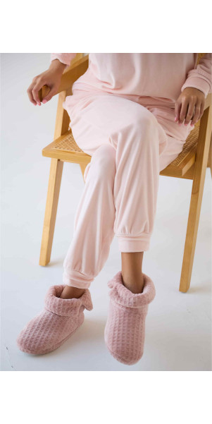 Slippers for women Naviale LH580-09 Kyoto pink sakura-image
