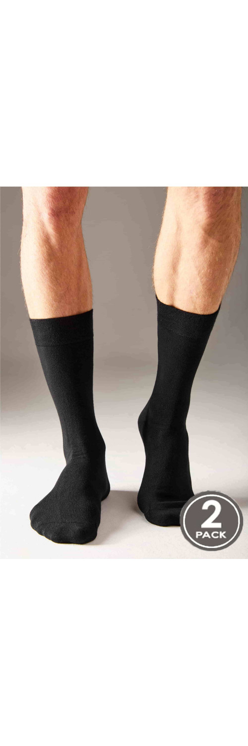 Bamboo socks for men Legs Socks men bamboo standard nero  41-45-0