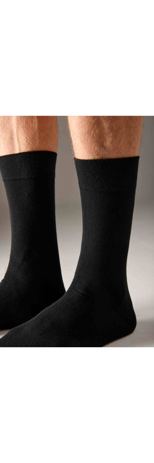 Bamboo socks for men Legs Socks men bamboo standard nero  41-45-1