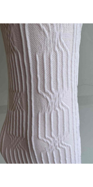 Шкарпетки з малюнком довгі для жінок Legs L1950 Calzino nodi білий-image