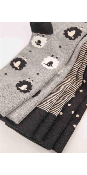 Шкарпетки бавовняні довгі для жінок Legs 130 Socks (3 пари) мікс-image