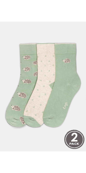 Шкарпетки бавовняні довгі для жінок Legs 131 Socks (3 пари) мікс-image