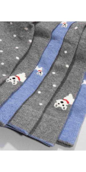 Шкарпетки бавовняні довгі для жінок Legs 132 Socks (3 пари) мікс-image