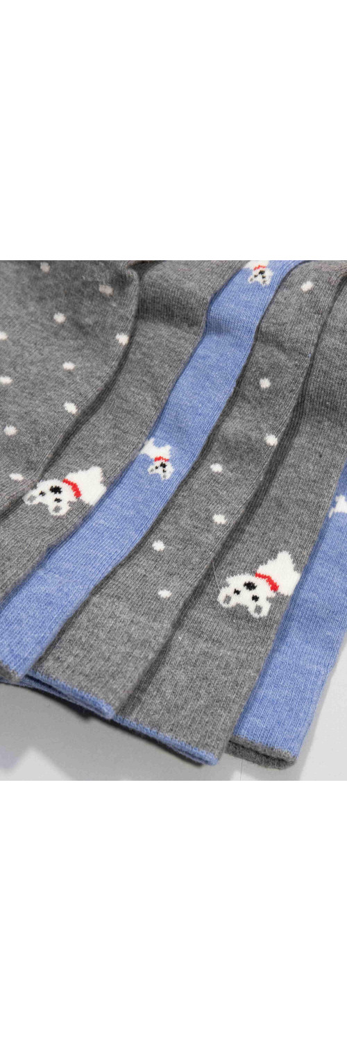 Шкарпетки бавовняні довгі для жінок Legs 132 Socks (3 пари) мікс 36-40-1