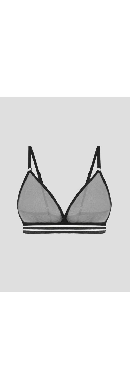 Bra wireless for women Naviale LU034-02 Costa black  75 B-0