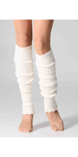 Legwarmers for women Legs GT25 Gaiters rib panna-image