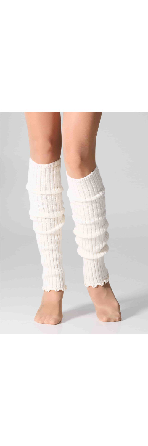 Legwarmers for women Legs GT25 Gaiters rib panna  ONESIZE-0