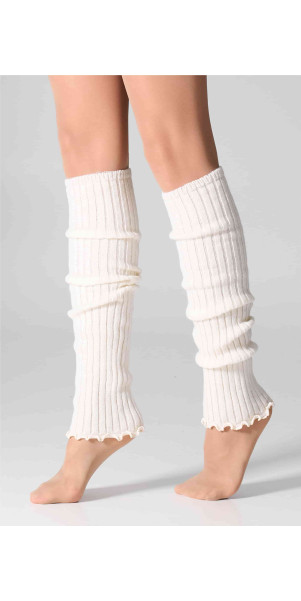 Legwarmers for women Legs GT25 Gaiters rib panna-image