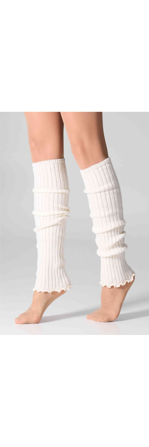 Legwarmers for women Legs GT25 Gaiters rib panna  ONESIZE-1
