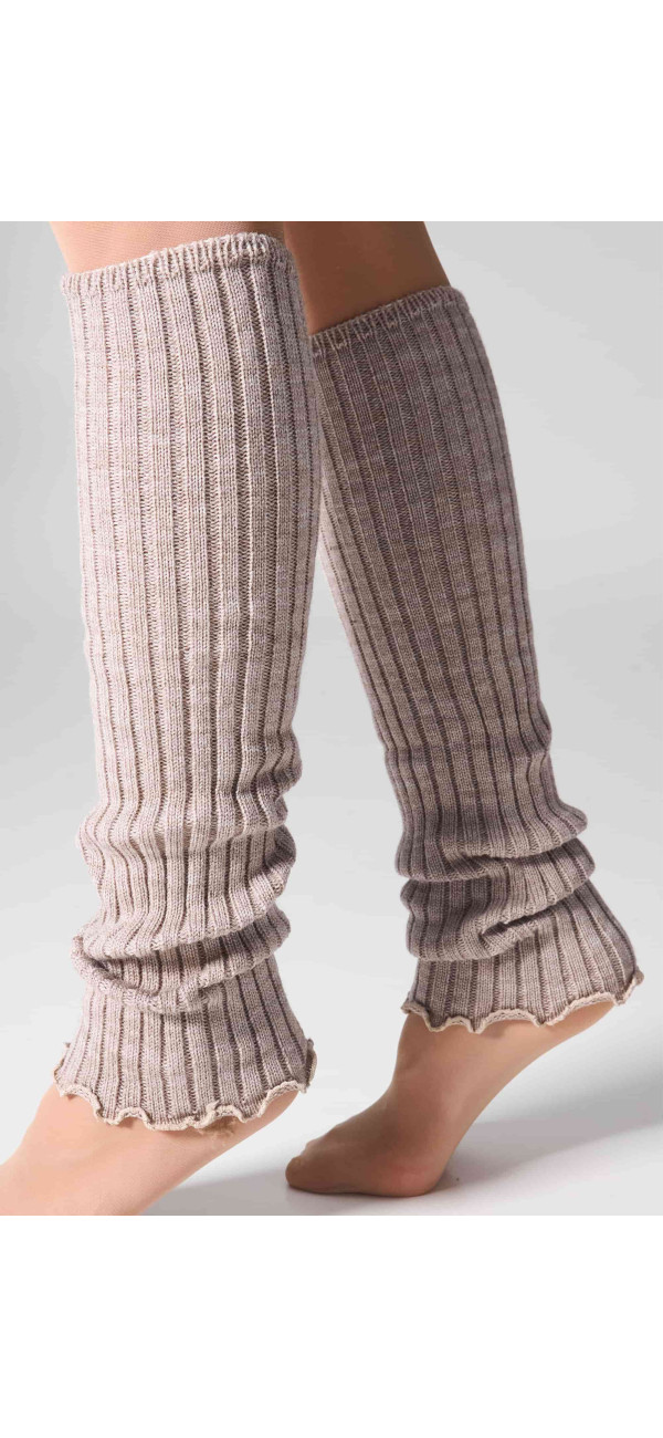 Legwarmers for women Legs GT25 Gaiters rib beige-image