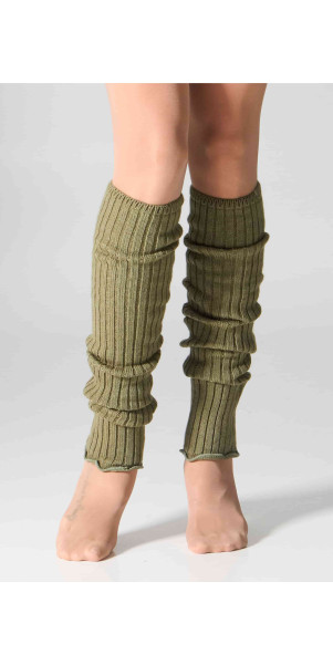 Legwarmers for women Legs GT25 Gaiters rib olive-image