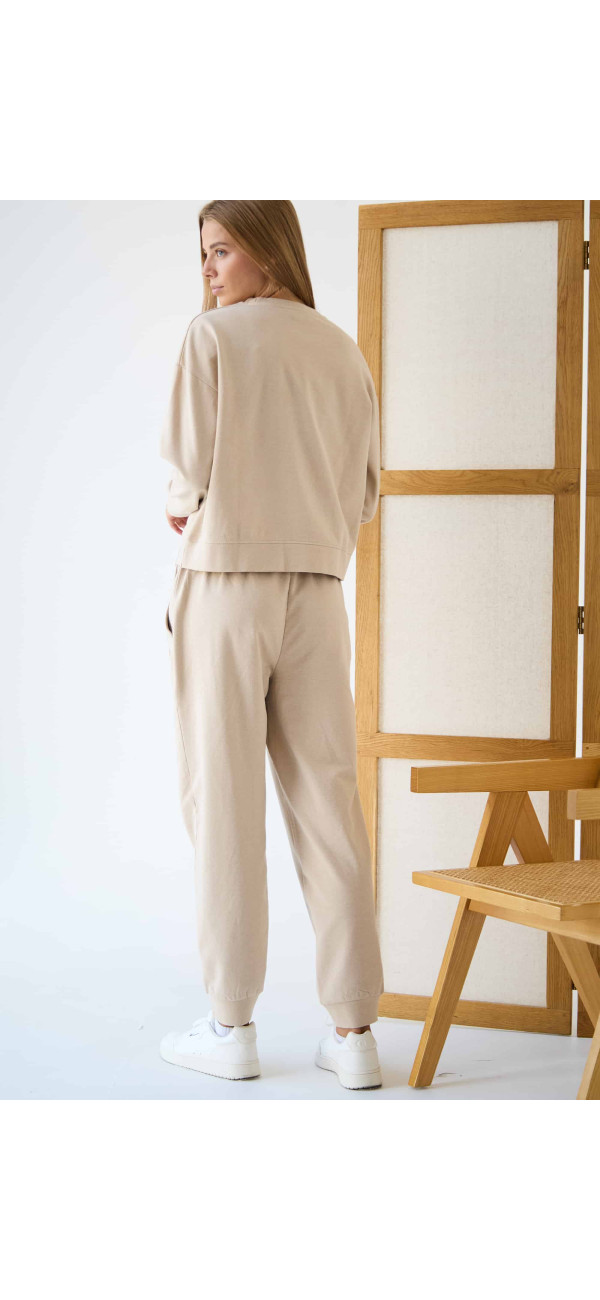 Sweatshirt for women Naviale LH500-05-01 Chamberi caramel latte-image