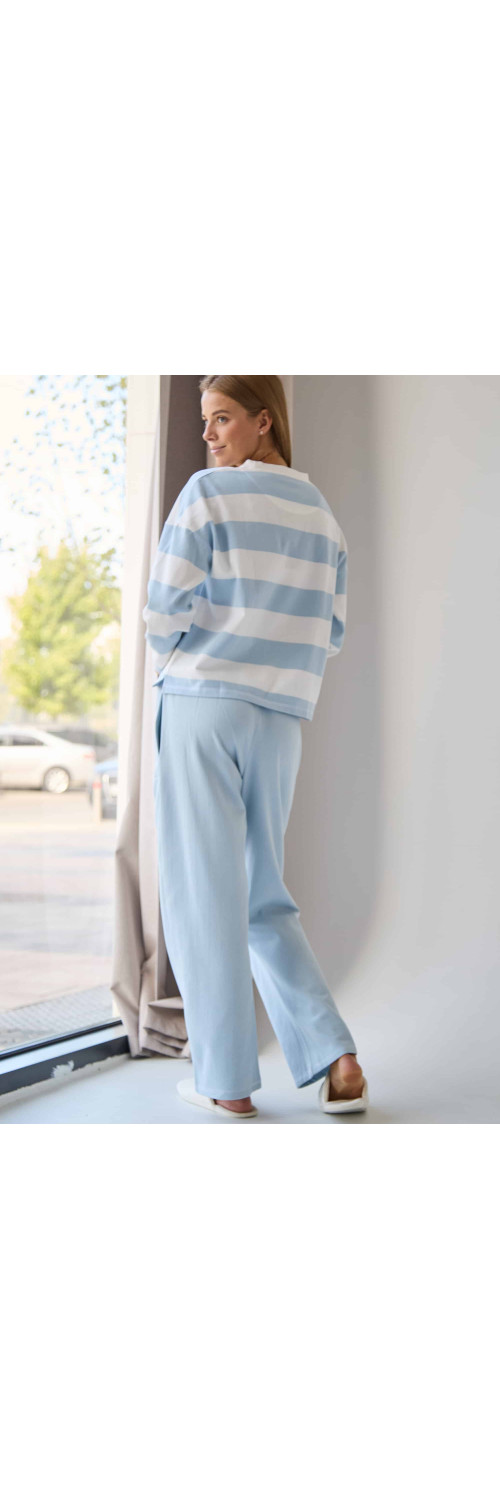 Sweatshirt for women Naviale LH528-01-01 Atlanta blue iris  L-2
