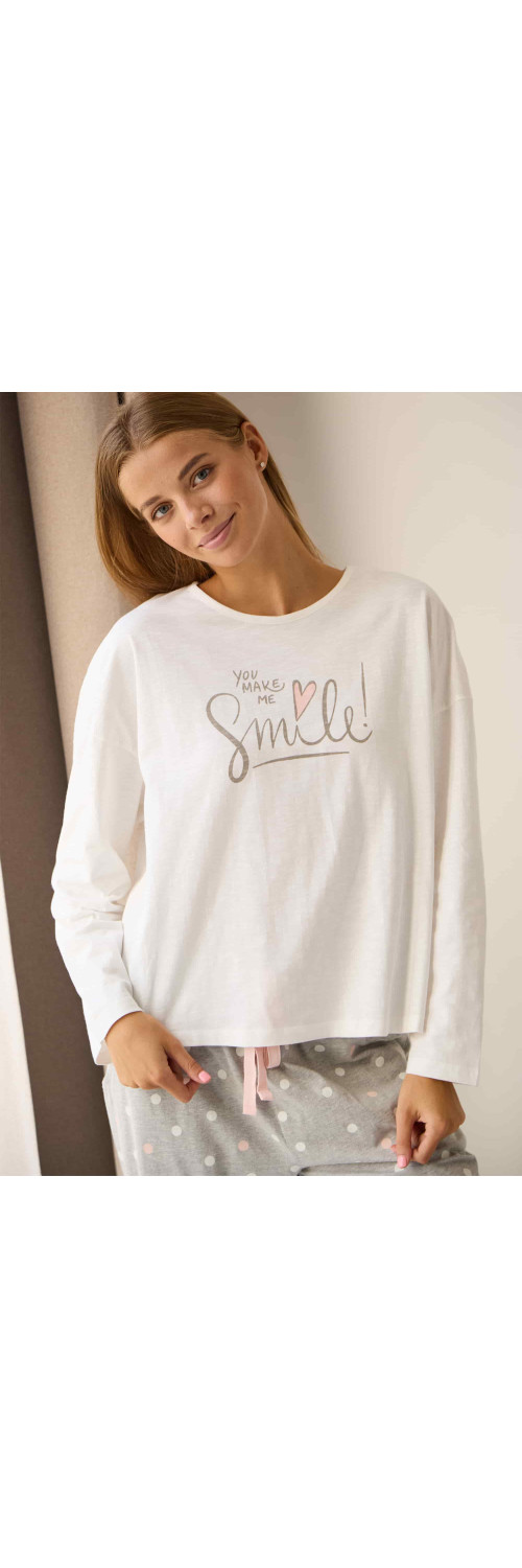 Longsleeve for women Naviale LH528-02-01 Florence milk  L-0