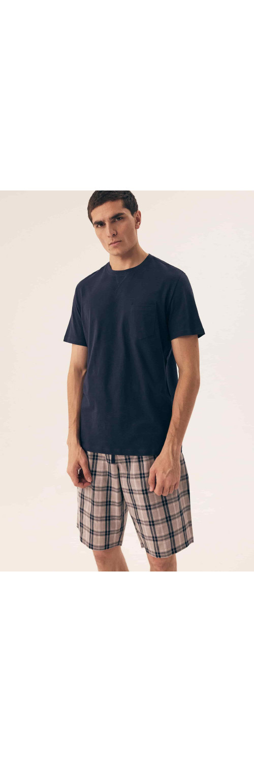 Pajamas for men Henderson 42617 Dexter blue_E59  2XL-0