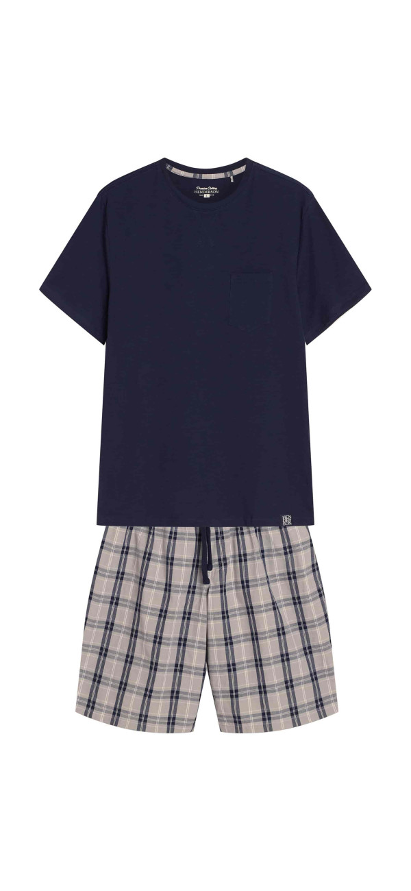 Pajamas for men Henderson 42617 Dexter blue_E59-image