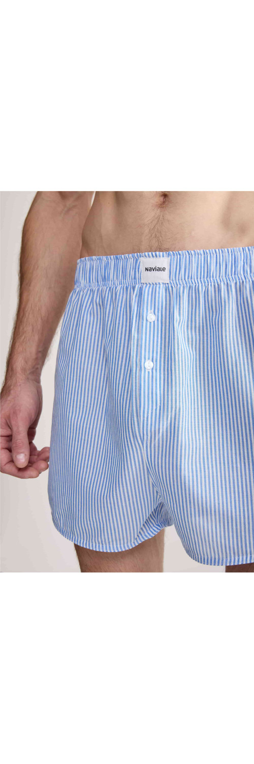 Underpants shorts for men Naviale MU242-01 Romeo light blue  XXL-2