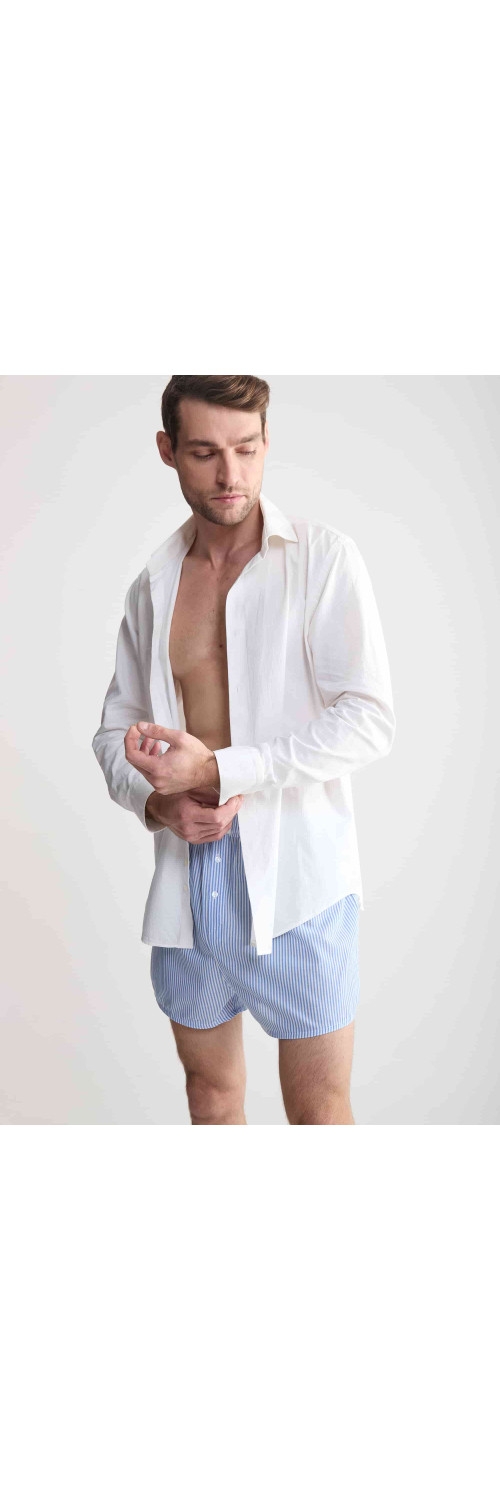 Underpants shorts for men Naviale MU242-01 Romeo light blue  XXL-3