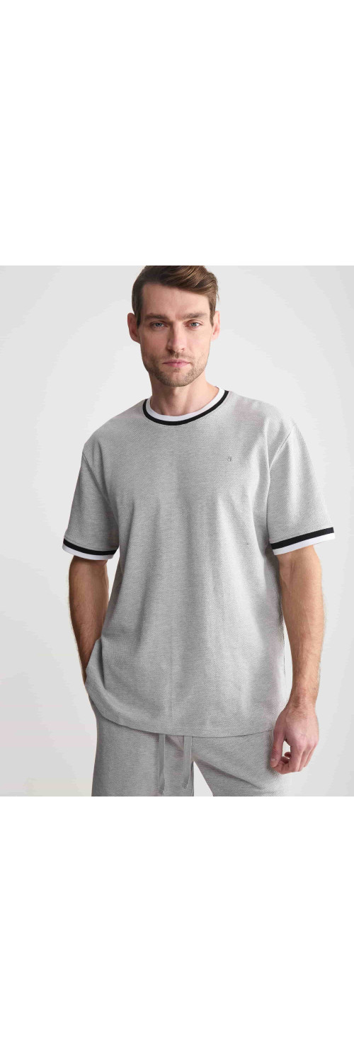 T-shirt unisex Naviale UH320-02 London melange  XL-2