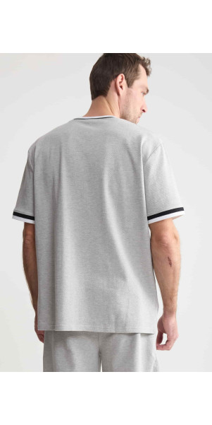 T-shirt unisex Naviale UH320-02 London melange-image