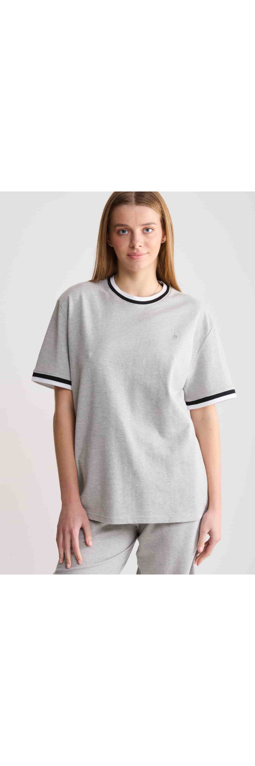 T-shirt unisex Naviale UH320-02 London melange  XL-3