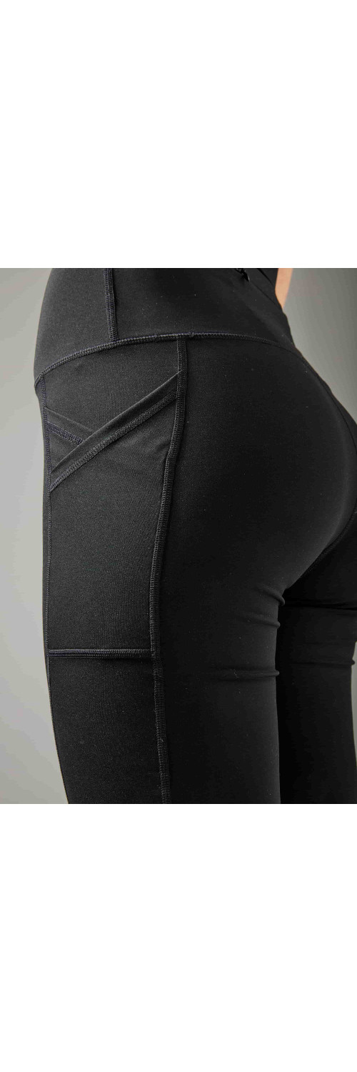Cycling shorts sporty for women Legs L2005 Bicycles shorts active pockets black  L-2