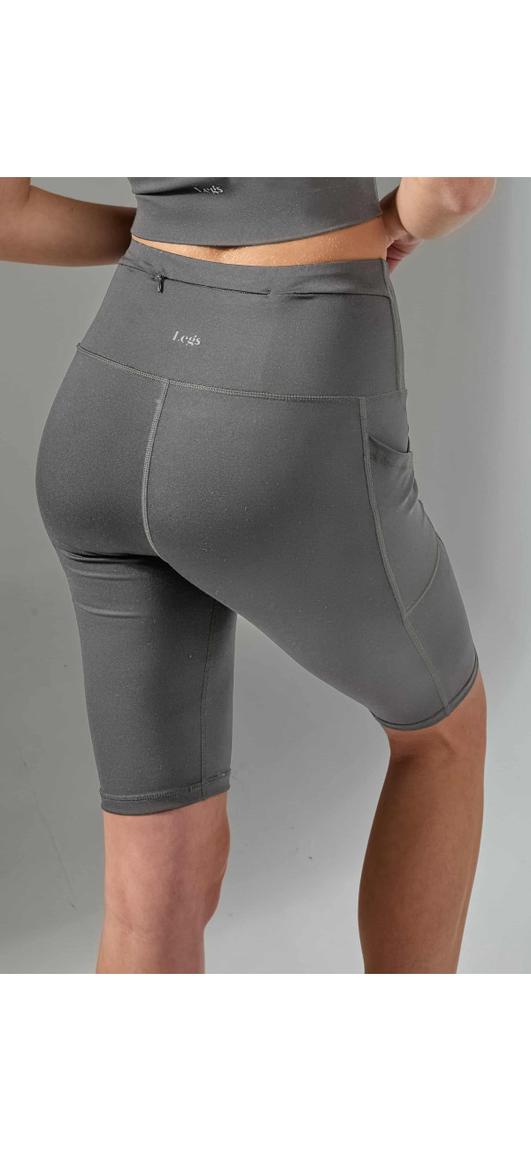 Cycling shorts sporty for women Legs L2005 Bicycles shorts active pockets grey-image