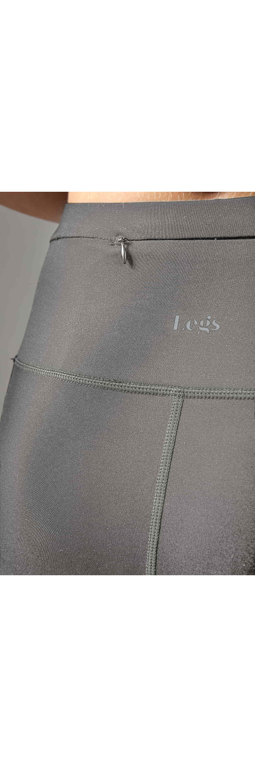 Cycling shorts sporty for women Legs L2005 Bicycles shorts active pockets grey  L-3