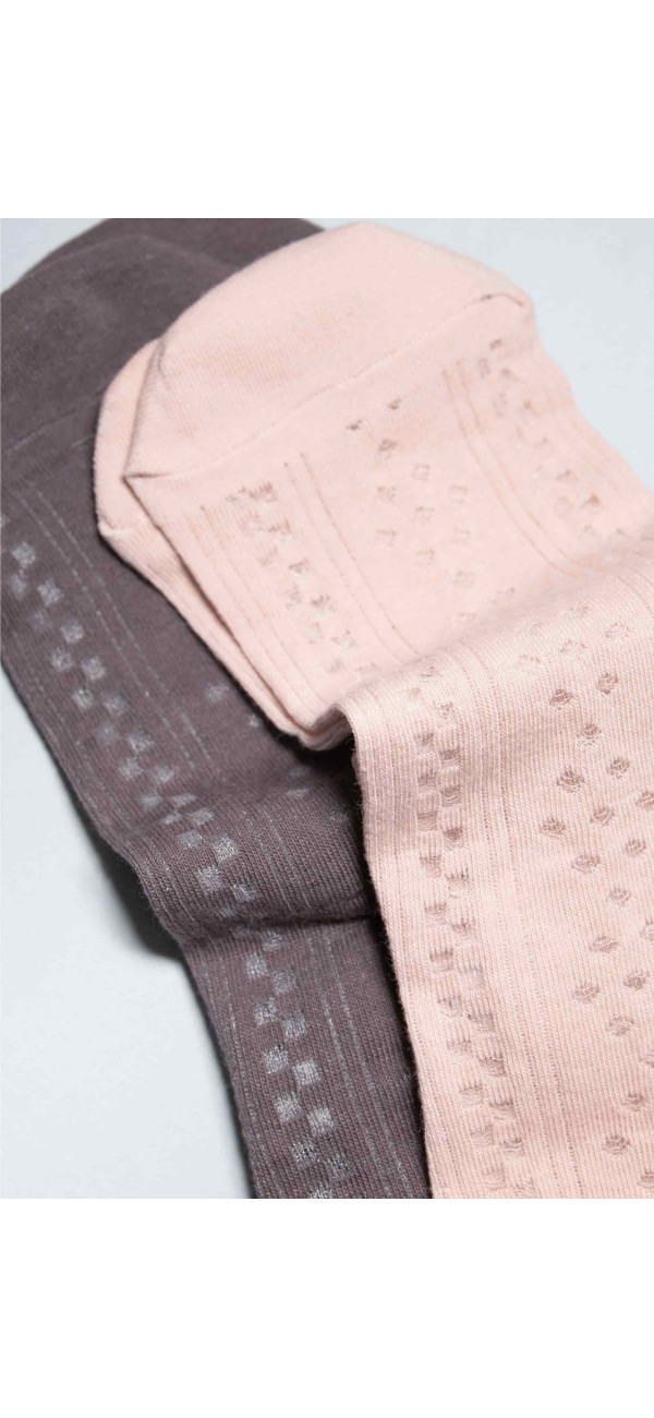 Шкарпетки бавовняні довгі для жінок Legs G16 Socks cotton rhomb (2 пари) 2 од. какао/лате-image