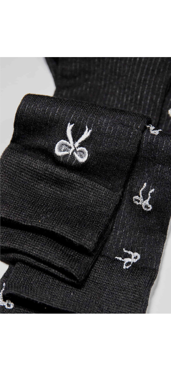 Bamboo socks long for women Legs G18 Bamboo bow nero-image