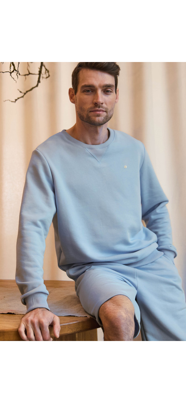 Sweatshirt for men Naviale MH340-02 Houston light blue-image