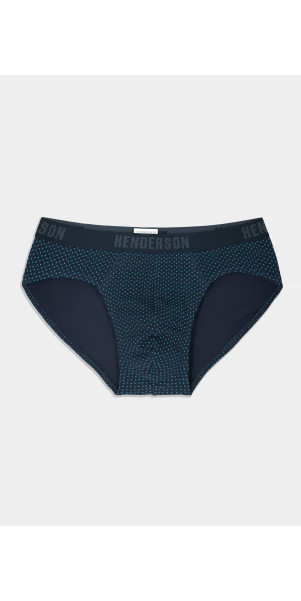 Underpants slips for men Henderson 43187 Ozone blue peas-image