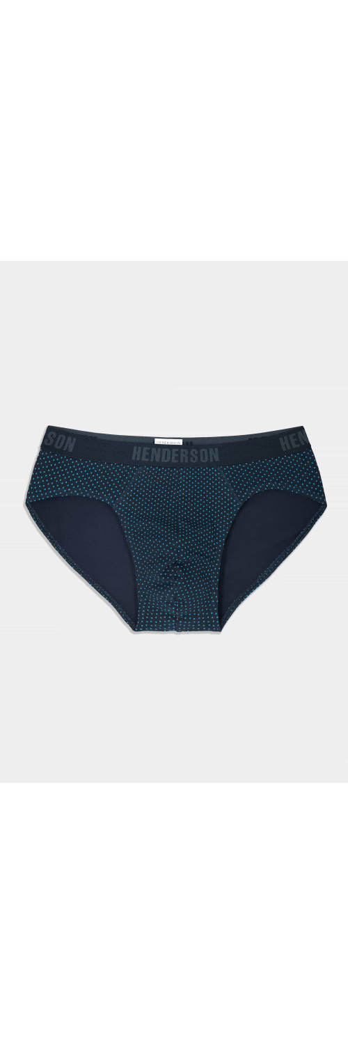 Underpants slips for men Henderson 43187 Ozone blue peas  XL-0