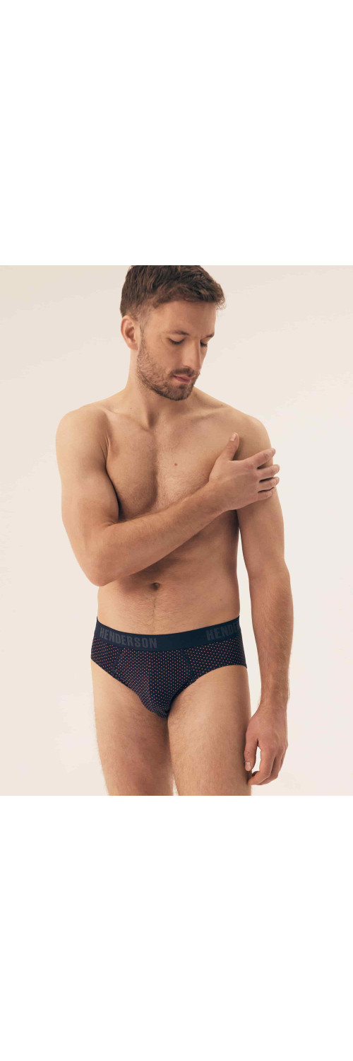 Underpants slips for men Henderson 43187 Ozone red peas  XL-0