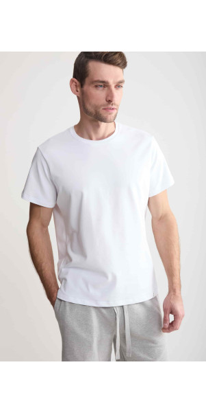 T-shirt for men Naviale MH320-01 Regular man charlie white-image