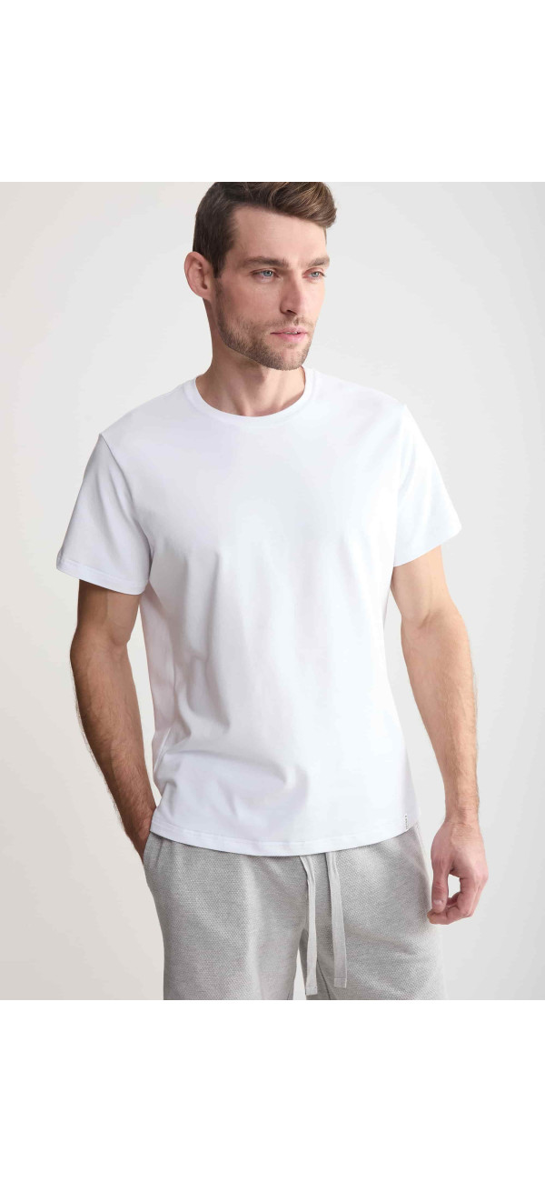 Футболка для чоловіків Naviale MH320-01 Regular man charlie білий-image