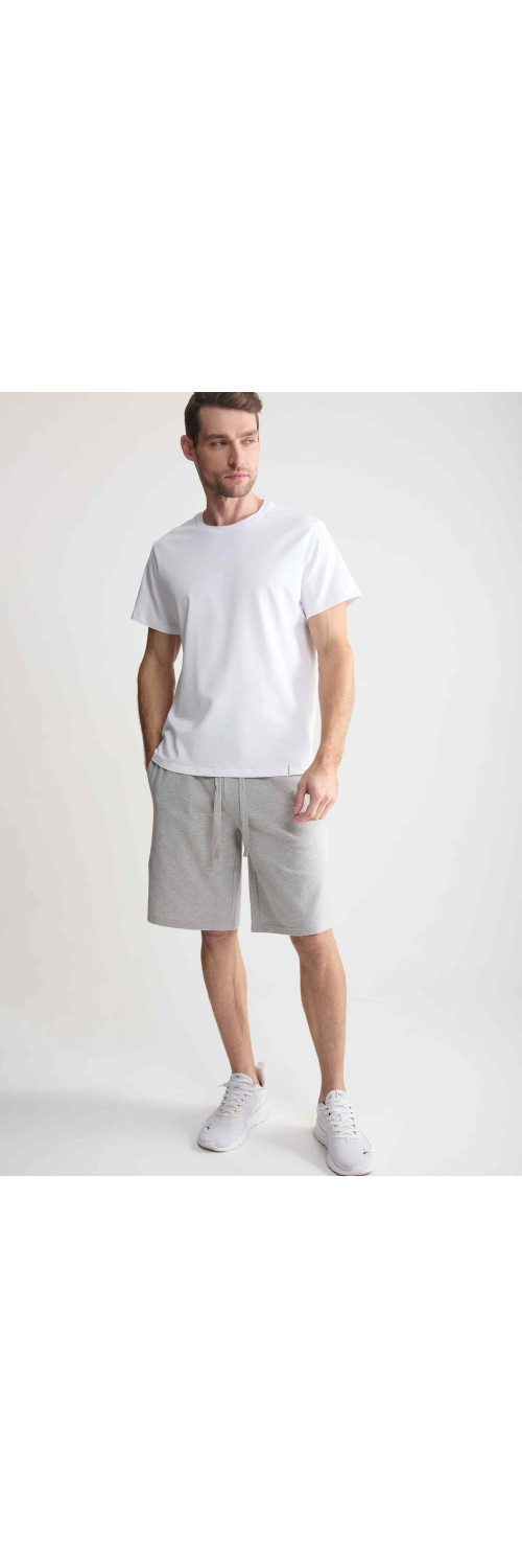T-shirt for men Naviale MH320-01 Regular man charlie white  M-1