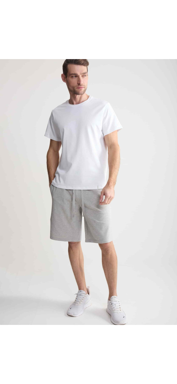 T-shirt for men Naviale MH320-01 Regular man charlie white-image
