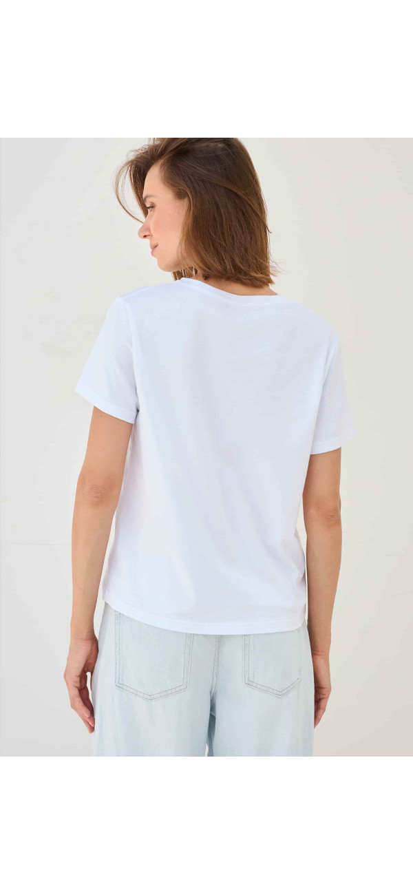 T-shirt for women Naviale LH320-03 Regular lady lima white-image