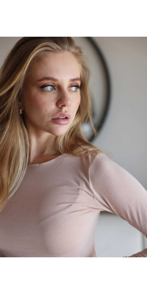Кофта для жінок Kleo 3688 Sense бежевий-image