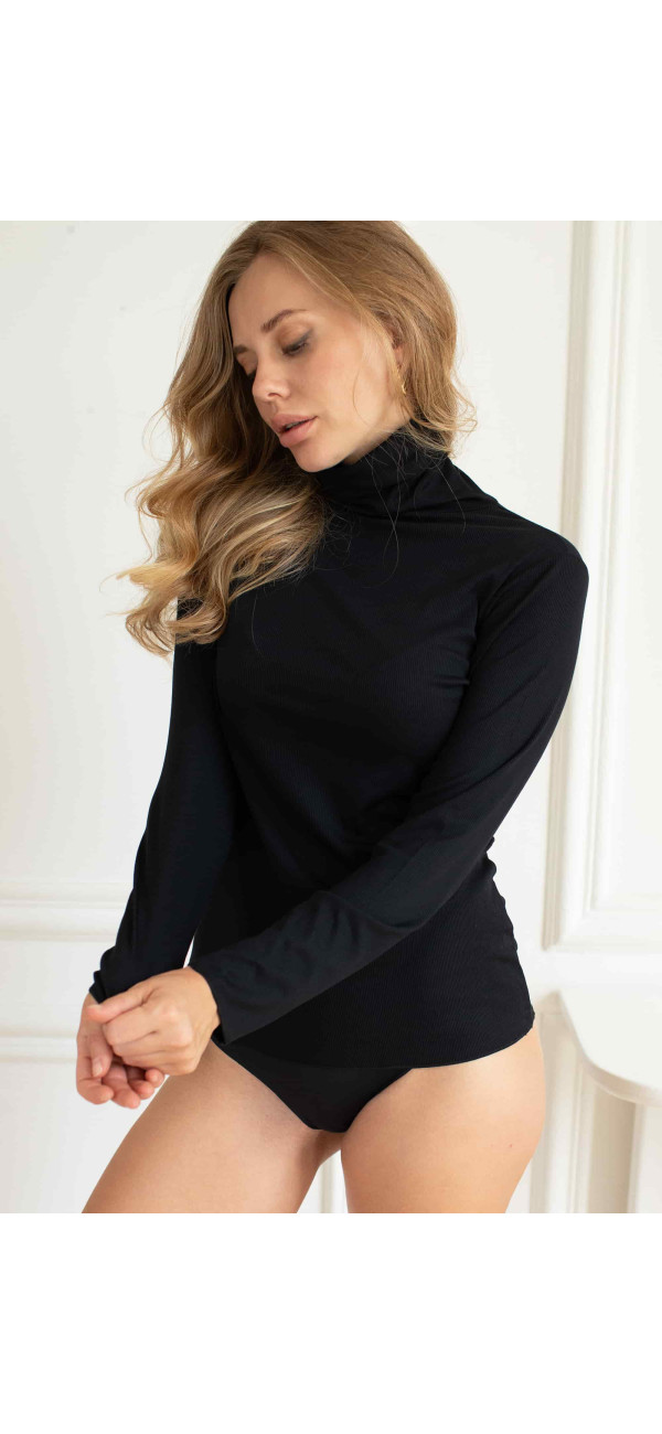Longsleeve for women Kleo 3689 Barre black-image