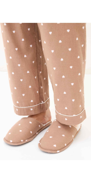 Slippers for women Naviale LH581-10 Love point caramel latte-image