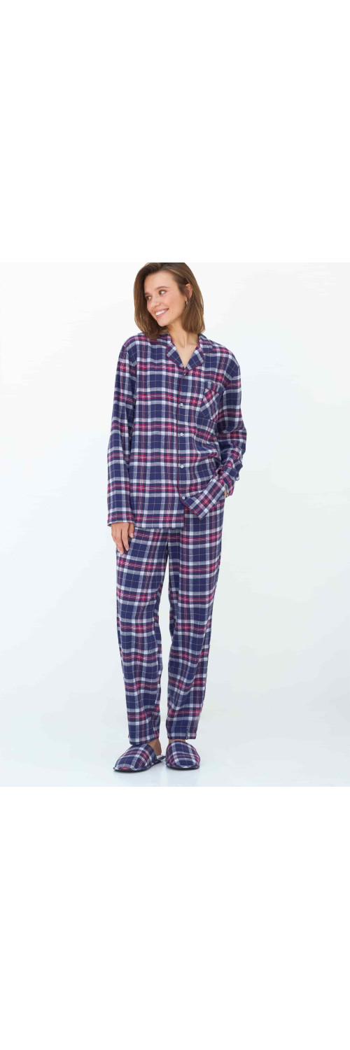 Pants Naviale UH420-07 Scotch burgundy blue  M-3