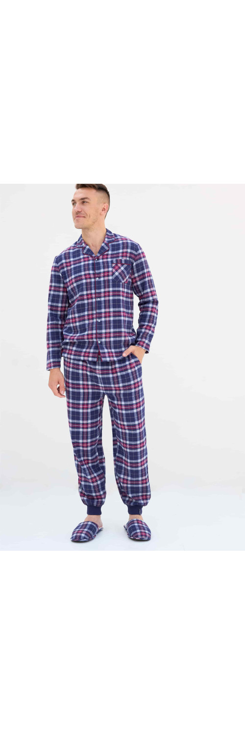 Pants Naviale UH421-07 Scotch burgundy blue  XL-3