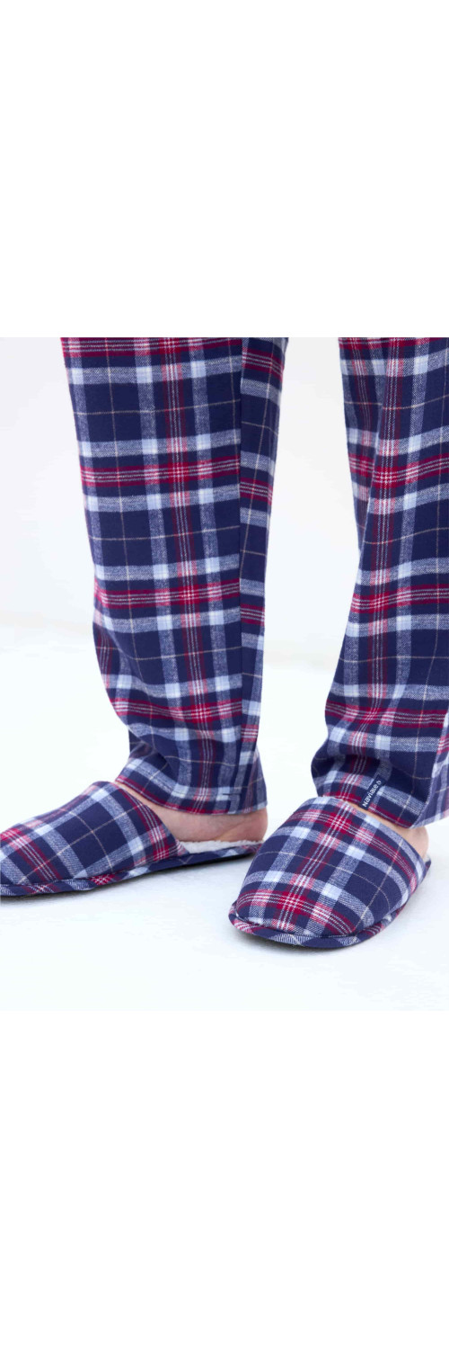 Slippers Naviale UH581-07 Scotch burgundy blue  41/42-1