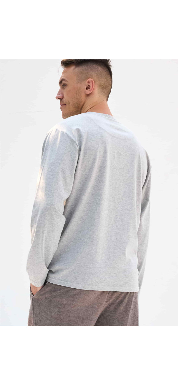 Longsleeve for men Naviale МH340-03 Oslo melange-image