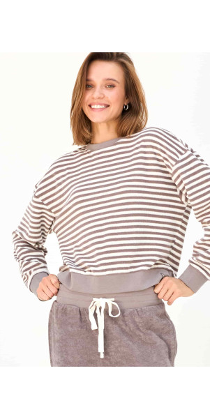 Sweatshirt for women Naviale LH340-09 Karpaty fungi-image