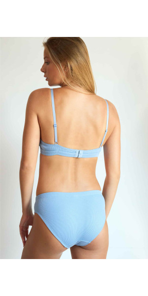 Bra wireless for women Naviale LU033-07 Malibu light blue-image